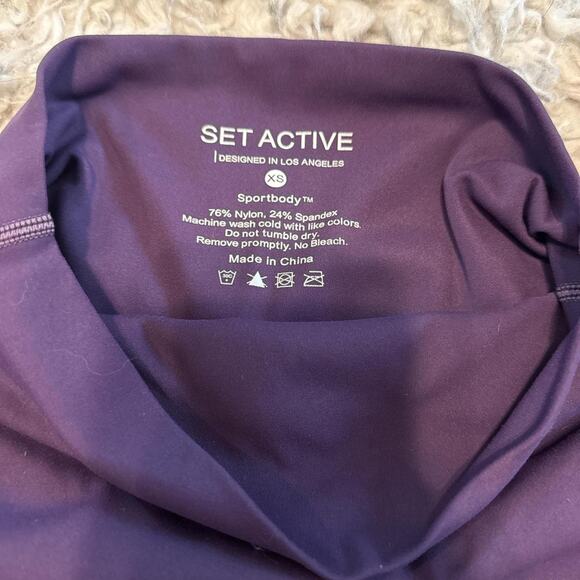 Set active sportbody bike shorts-iris purple-xs - Picture 7 of 7